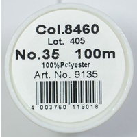 Madeira Aerofil No.35 Extra Strong Thread 100m Colour  8460, LIGHT GREY