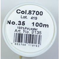 Madeira Aerofil No.35 Extra Strong Thread 100m Colour  8700, GOLD
