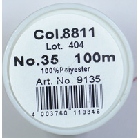 Madeira Aerofil No.35 Extra Strong Thread 100m Colour  8811, MAROON