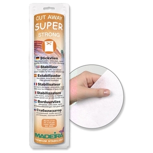 Madeira Super Strong White Cut Away Embroidery Stabilizer 30cm x 5m