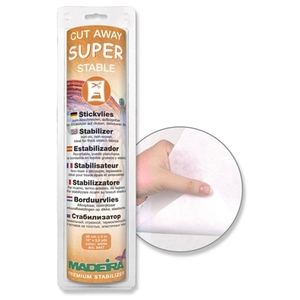 Madeira Super Stable Cut Away Embroidery Stabilizer, 30cm x 5m Roll
