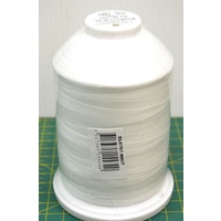 Rheingold Bobbinfil 70, White, 10,000M Cone, 100% Polyester, German Made