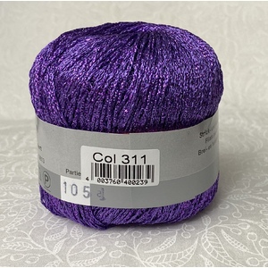 Madeira Metalized Nora Knitting & Crochet Yarn, 100m Colour 311 AZULEA