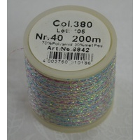 Madeira Metallic 40 #380 Twilight (Nla) 200m Machine Embroidery Thread