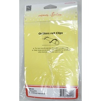 SEW EASY Quilters Roll Clips, Smooth Plastic, Retains Tension 165 x 80mm