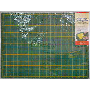 Sew Easy Double Sided Cutting Mat, Large 24" x 18", 3mm Thick Self Healing