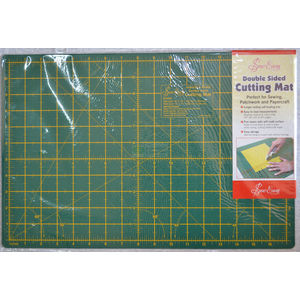 Sew Easy Double Sided Cutting Mat, Medium 18" x 12", 3mm Thick Self Healing