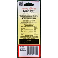 Sew Easy 45mm Rotary SKIP Blade for Perforations, 45mm Fits Most Major Brands
