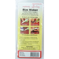 Sew Easy Fusible / Non-Fusible Bias Maker 6mm, Instructions Included
