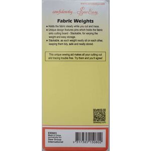 Sew Easy Fabric Weights With Tacked Bottoms 1 Pair Nonslip Weights Hold Securely