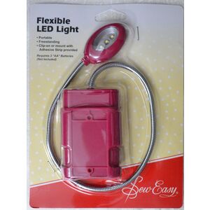 Sew Easy Flexible LED Light, Assorted Colours, Battery Operated
