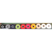 Sew Easy 10 x 500m Spools Pack QUILTING Thread, 100% Cotton, 10 Assorted Colours