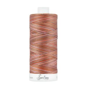 Sew Easy 50/3 Variegated Quilting Thread, #4250, 732m (800yd), 100% Premium Pima Cotton