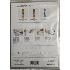 DMC Magic Paper Star CS Collection Water Soluble Sticker, Stick, Stitch, Wash