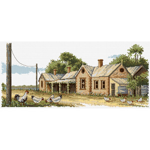 Bush Telegraph Cross Stitch Chart by Country Threads FJP-1027-38
