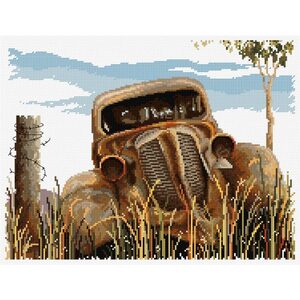 Collecting Rust Counted Cross Stitch by Country Threads FJP-1043/47 Charts, 18ct Aida & Threads