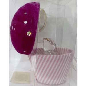 Cupcake Bear Grand Daughter - Hand blown Gold Gilded