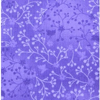 Flutter Tone on Tone Cotton Blender Fabric, PURPLE, 110cm wide per 50cm
