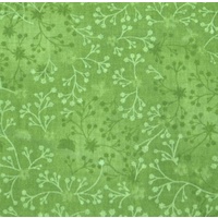 FLUTTER TONE ON TONE COTTON FABRIC, MINT BASIL, 110cm wide x 50cm
