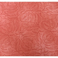 Gumnut Cotton Fabric, SIMPSON DESERT RUST, 110cm 88cm REMNANT