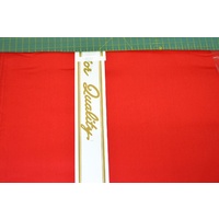 SATEEN, RED, Per Metre, 110cm Wide