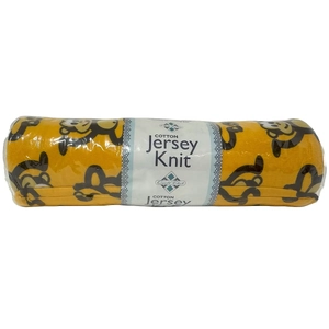Jersey Knit Fabric Pre-Cut 1m x 1.4m, Super Soft Cotton, MONKEY Design