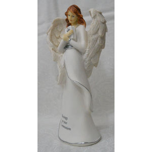 Communion Heartwarmer Angel, Resin Angel Statue, 150mm High, Gift Boxed