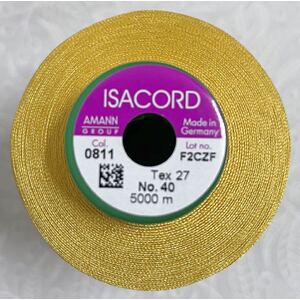 ISACORD 40 #0811 CANDLELIGHT 5000m Universal Machine Embroidery Thread