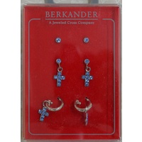 EarRing Set, 3 Pair as Pictured, By Berkander