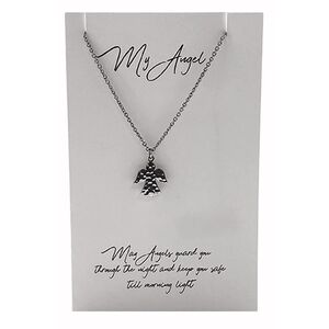 Heartfelt Jewellery, My Angel, Pewter Charm On Stainless Steel Chain JE15976