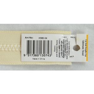 Vizzy Chunky Open End Zip 80cm, Colour 04 CALICO