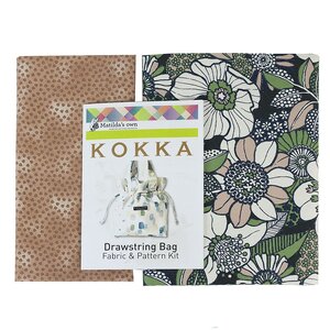KOKKA Drawstring Bag Pattern & Fabric Kit KCS501