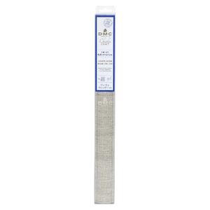 DMC 14 Count (5.5pts/cm) ECRU Linen Aida Cloth 15" x 18" (38.1cm x 45.7cm)
