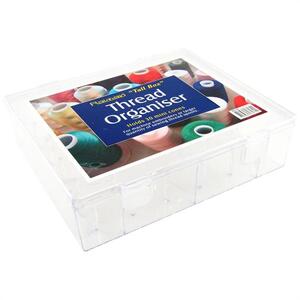 Hemline Tall Box Thread Organiser, Holds 30 Mini Cones (M3100)