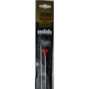 Addi Knitting Needle 20cm x 3.00mm, Aluminium Heart