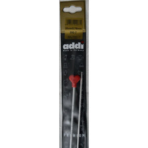 Addi Knitting Needle 20cm x 3.75mm, Aluminium Heart