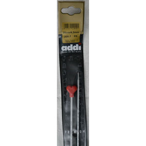 Addi Knitting Needle 20cm x 4.00mm, Aluminium Heart
