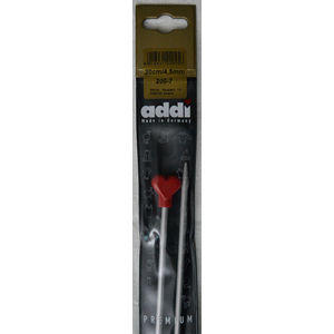 Addi Knitting Needle 20cm x 4.50mm, Aluminium Heart