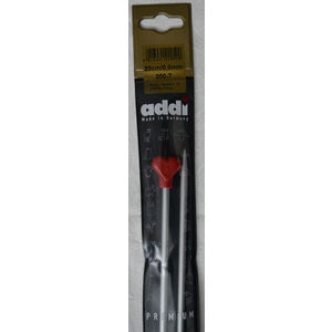 Addi Knitting Needle 20cm x 5.50mm, Aluminium Heart