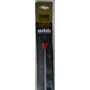 Addi Knitting Needle 35cm x 2.00mm, Aluminium Heart