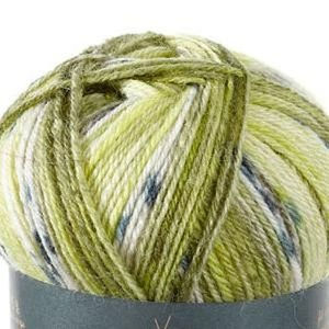 Bergere Goomy 50 Yarn, 75% Wool 25% Polyamide, 50g Ball, Imprim Jaune