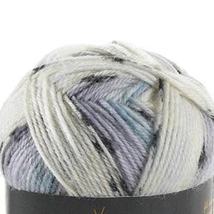 Bergere Goomy 50 Yarn, 75% Wool 25% Polyamide, 50g Ball, Imprim Ciel
