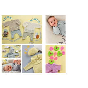 Bergere De France Magazine #01, 1 - 6 months Layette: Merinos 2.5 (60376)