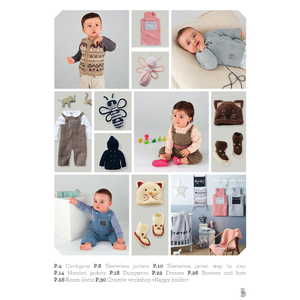 Bergere De France Magazine 182, Winter Collection 0 - 2 years, Patterns in English