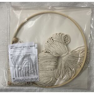 Birch Macrame Wall Hanging Kit, DRAGONFLY, Approx. 29cm x 60cm, MWH009