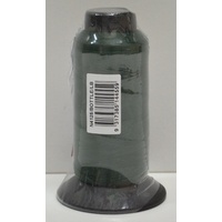 QA Woolly Nylon 1500m Cone, BOTTLE GREEN, 100% Nylon Stretch Overlocking Thread, Serger Thread