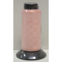 QA Woolly Nylon 1500m Cone, PINK, 100% Nylon Stretch Overlocking Thread, Serger Thread