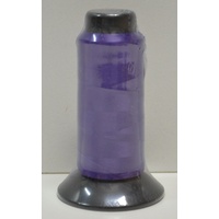 QA Woolly Nylon 1500m Cone, PURPLE, 100% Nylon Stretch Overlocking Thread, Serger Thread