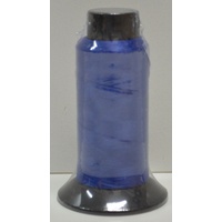 QA Woolly Nylon 1500m Cone, ROYAL BLUE, 100% Nylon Stretch Overlocking Thread, Serger Thread