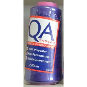 Hemline (QA) Overlocker & Sewing Thread 2000m, PURPLE, 100% Polyester